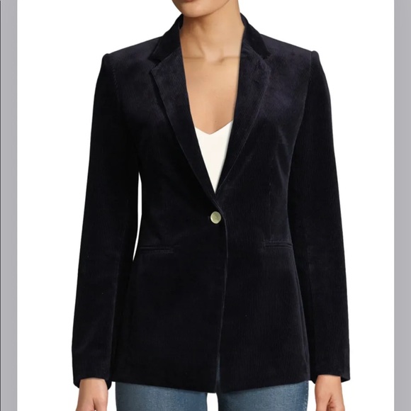 NWT Theory corduroy blue blaze size 4 - Picture 2 of 16